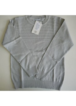 Tophat серый хлопковый свитер для мальчика 170510